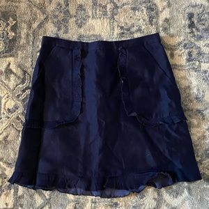 Draper James Navy Skirt